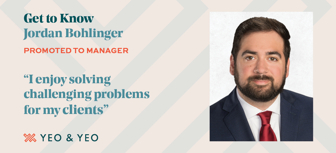 Manager Spotlight: Get to Know Jordan Bohlinger