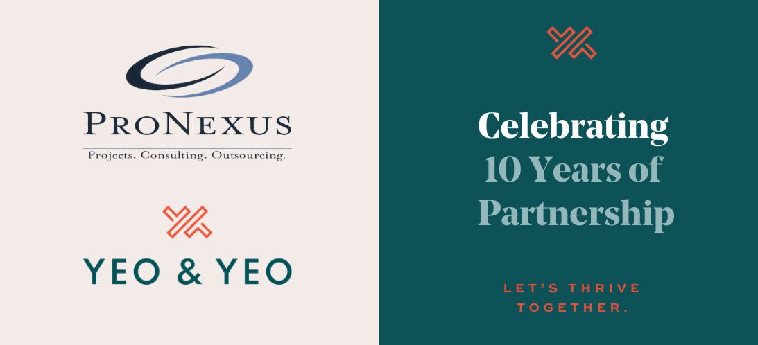 Yeo & Yeo Celebrates a Decade of Partnership with ProNexus